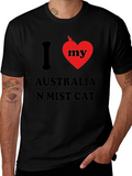 I Love My Australian Mist Cat T-Shirt