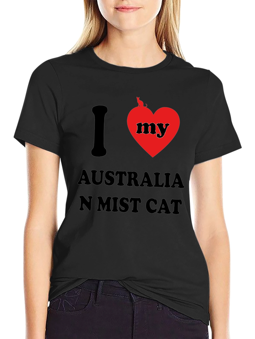 I Love My Australian Mist Cat T-Shirt