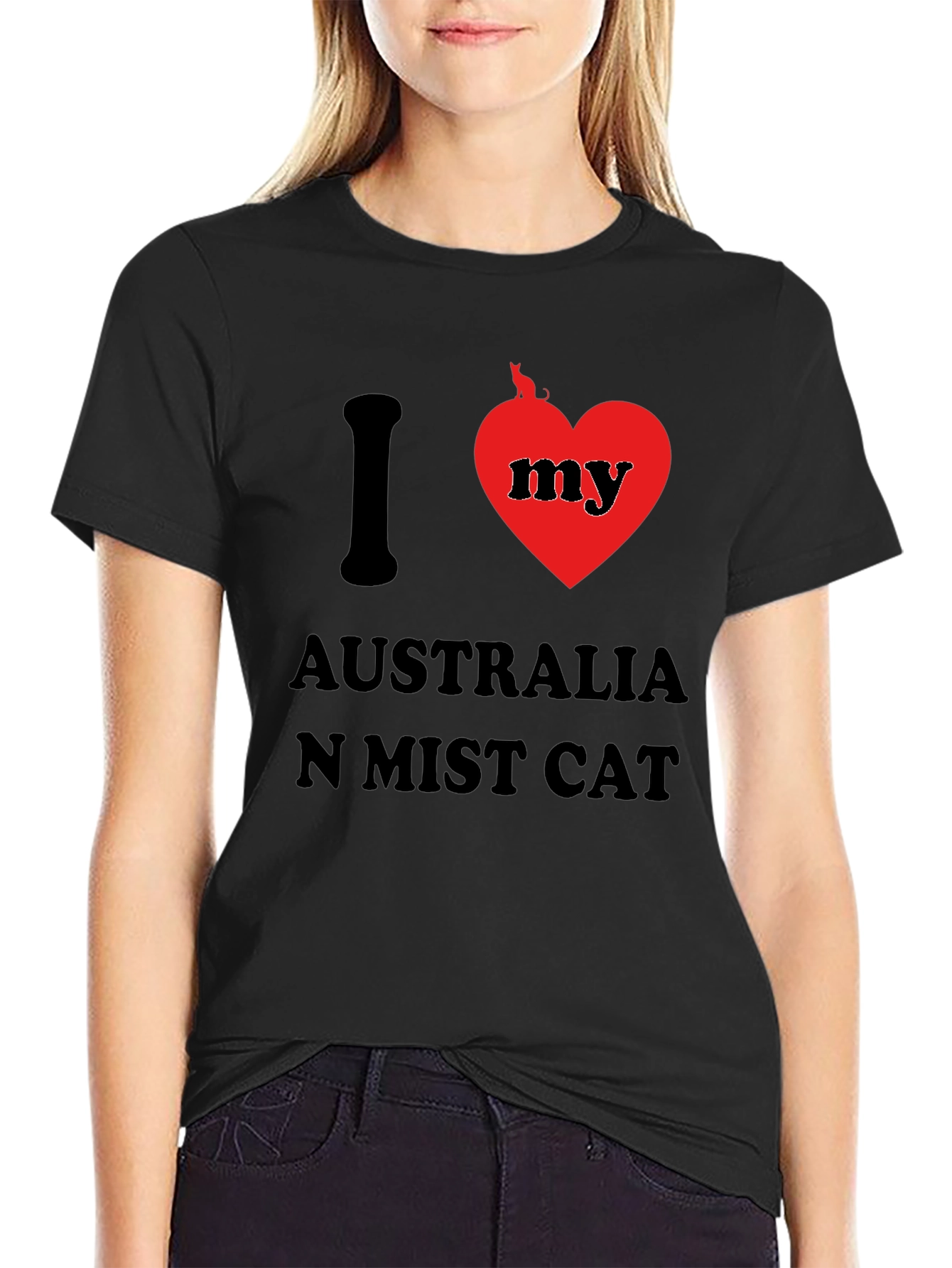 I Love My Australian Mist Cat T-Shirt