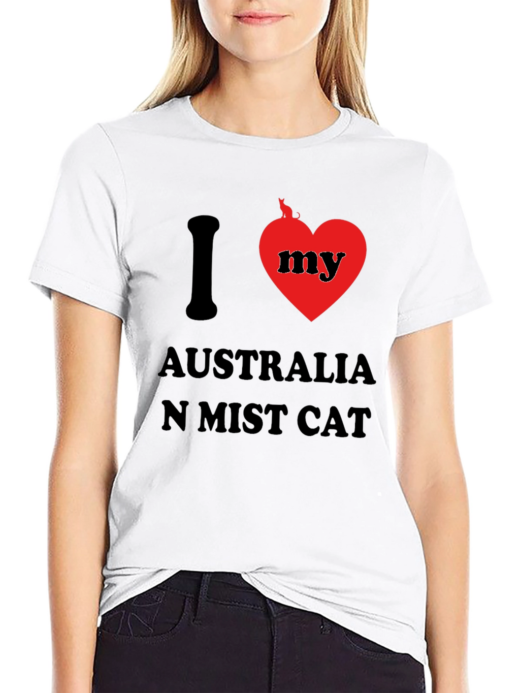 I Love My Australian Mist Cat T-Shirt