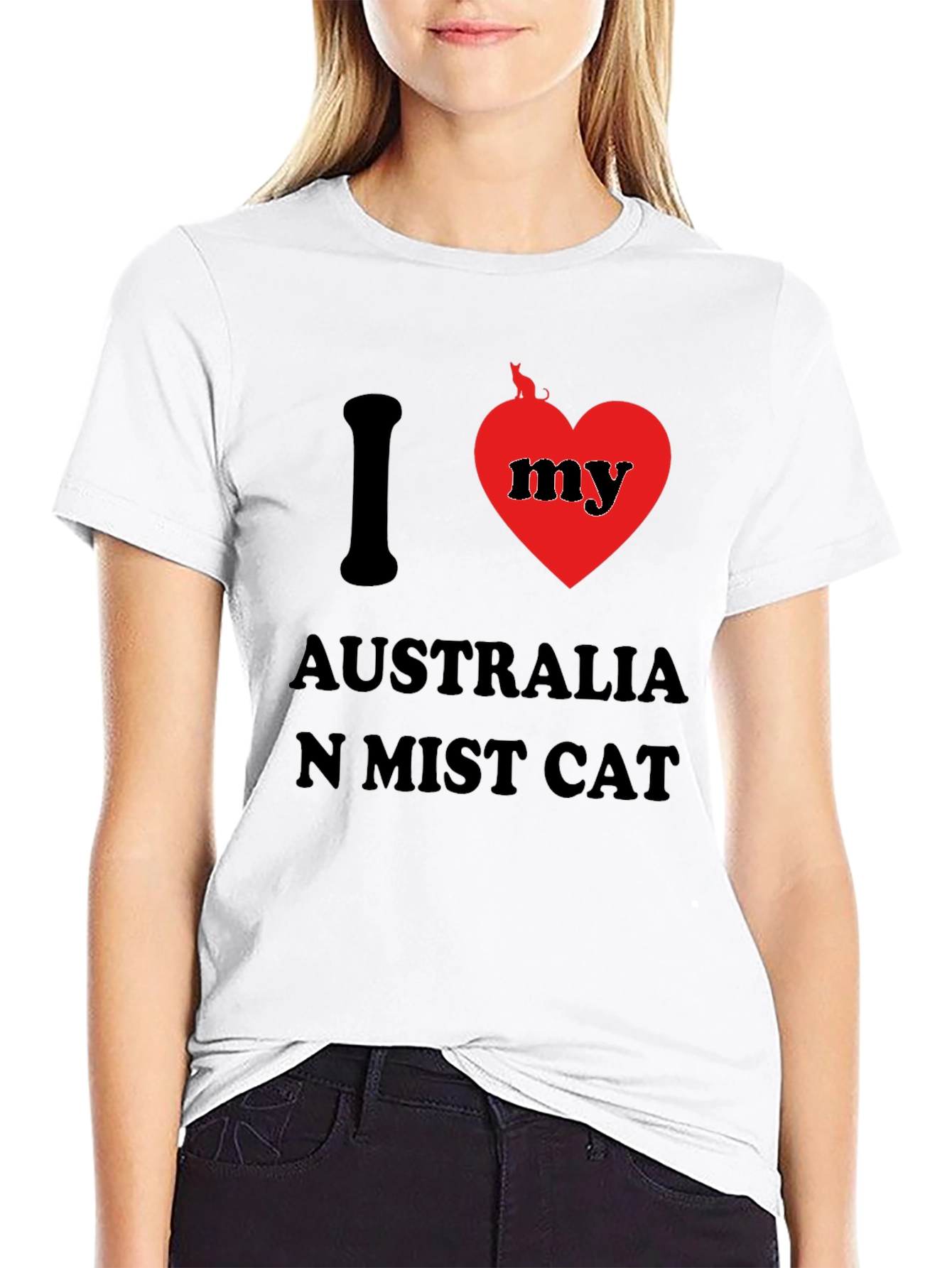 I Love My Australian Mist Cat T-Shirt