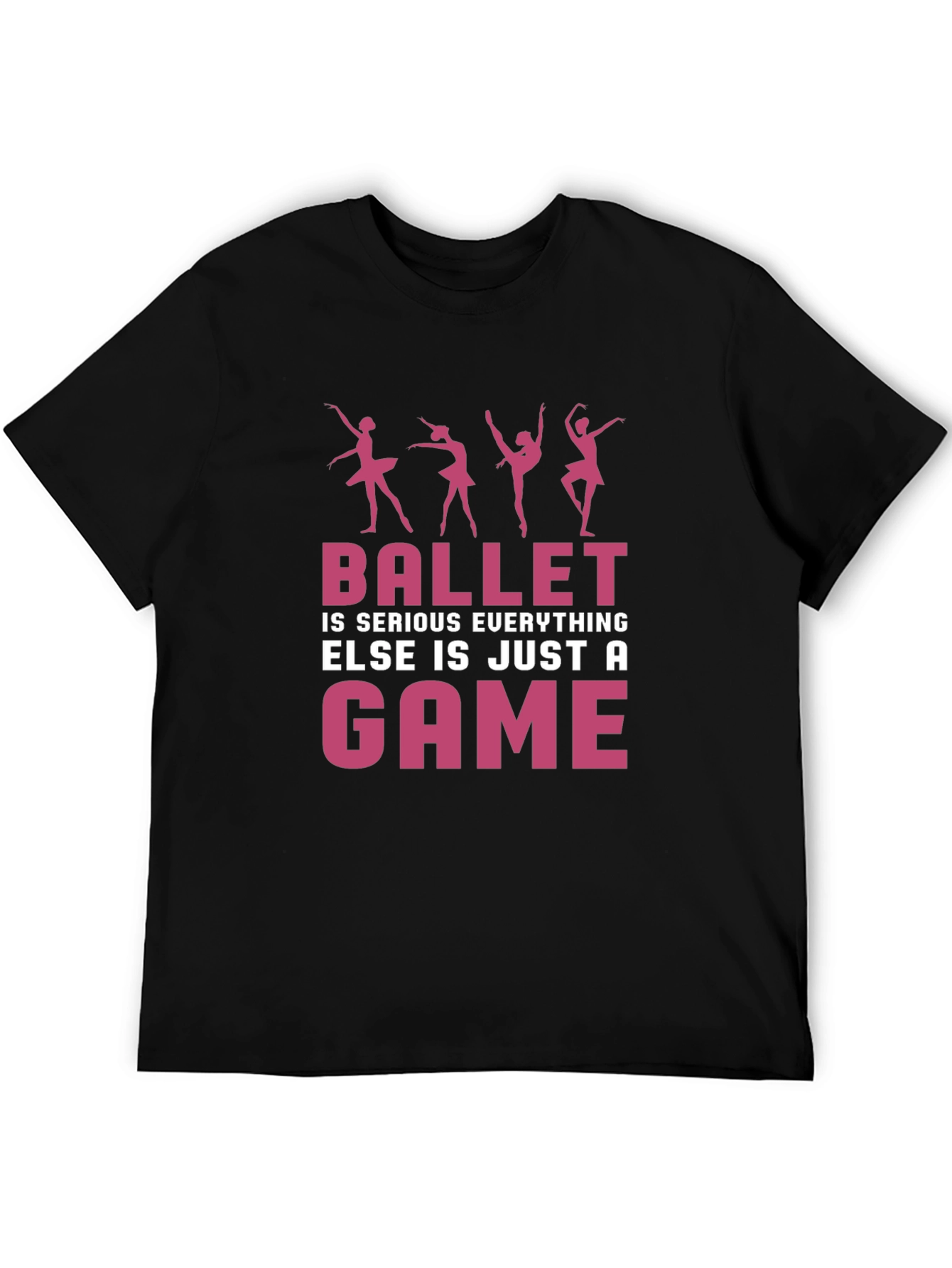 Ballet Is Serious T-Shirt Dance Ballerina Tee