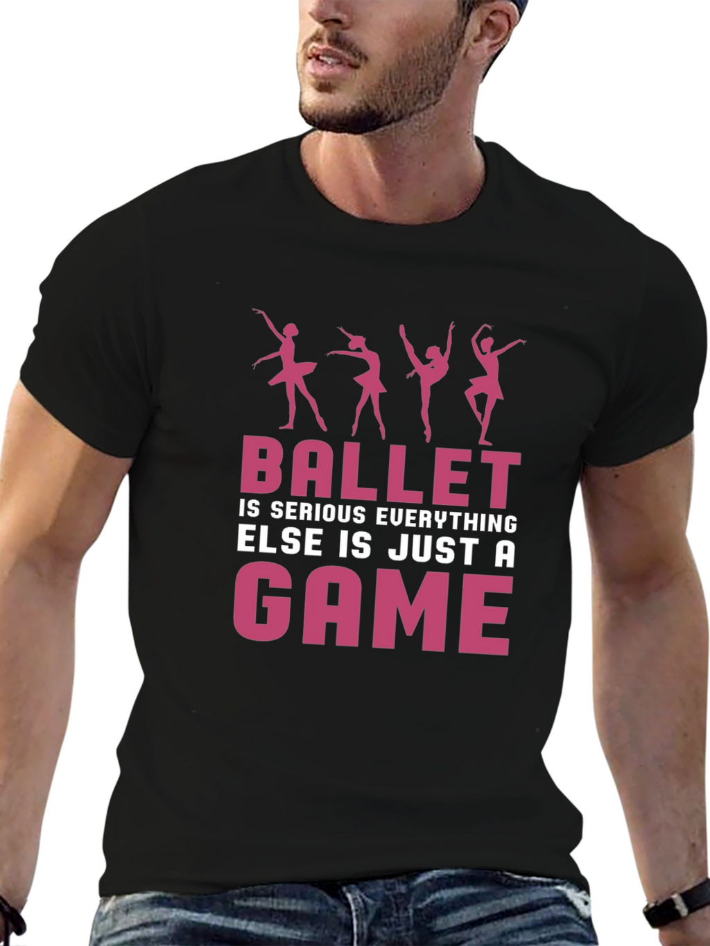 Ballet Is Serious T-Shirt Dance Ballerina Tee