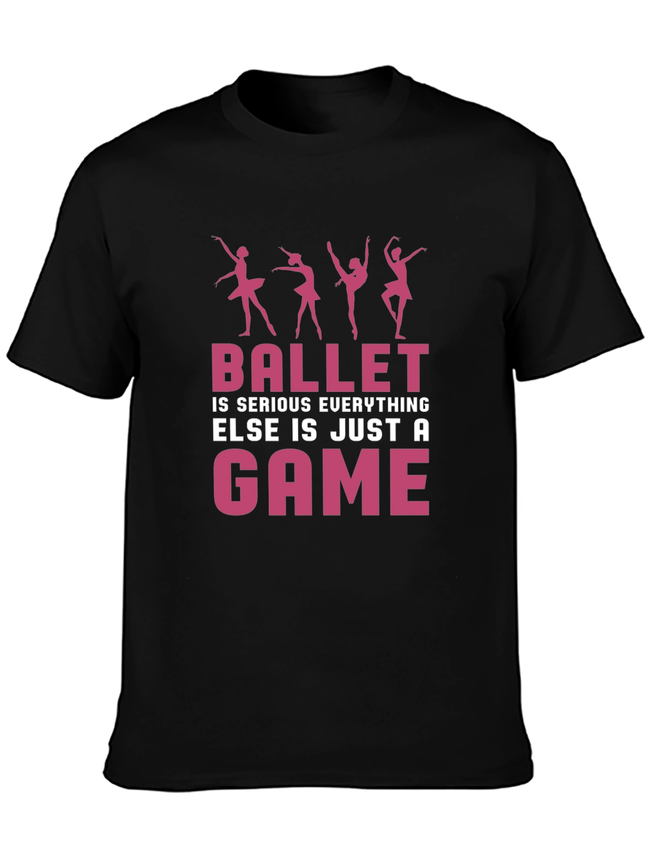Ballet Is Serious T-Shirt Dance Ballerina Tee
