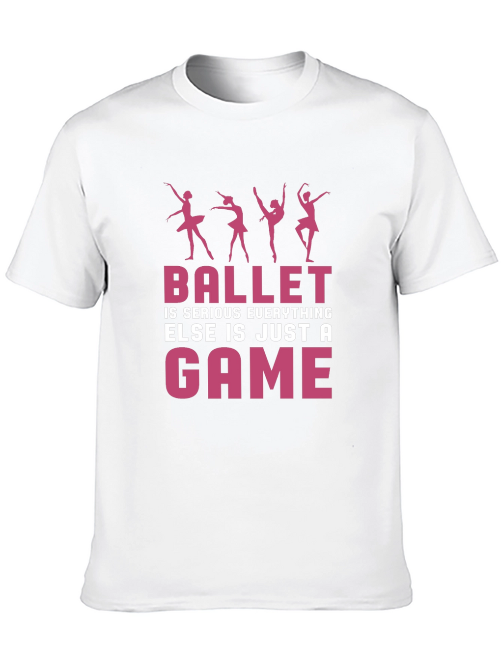 Ballet Is Serious T-Shirt Dance Ballerina Tee