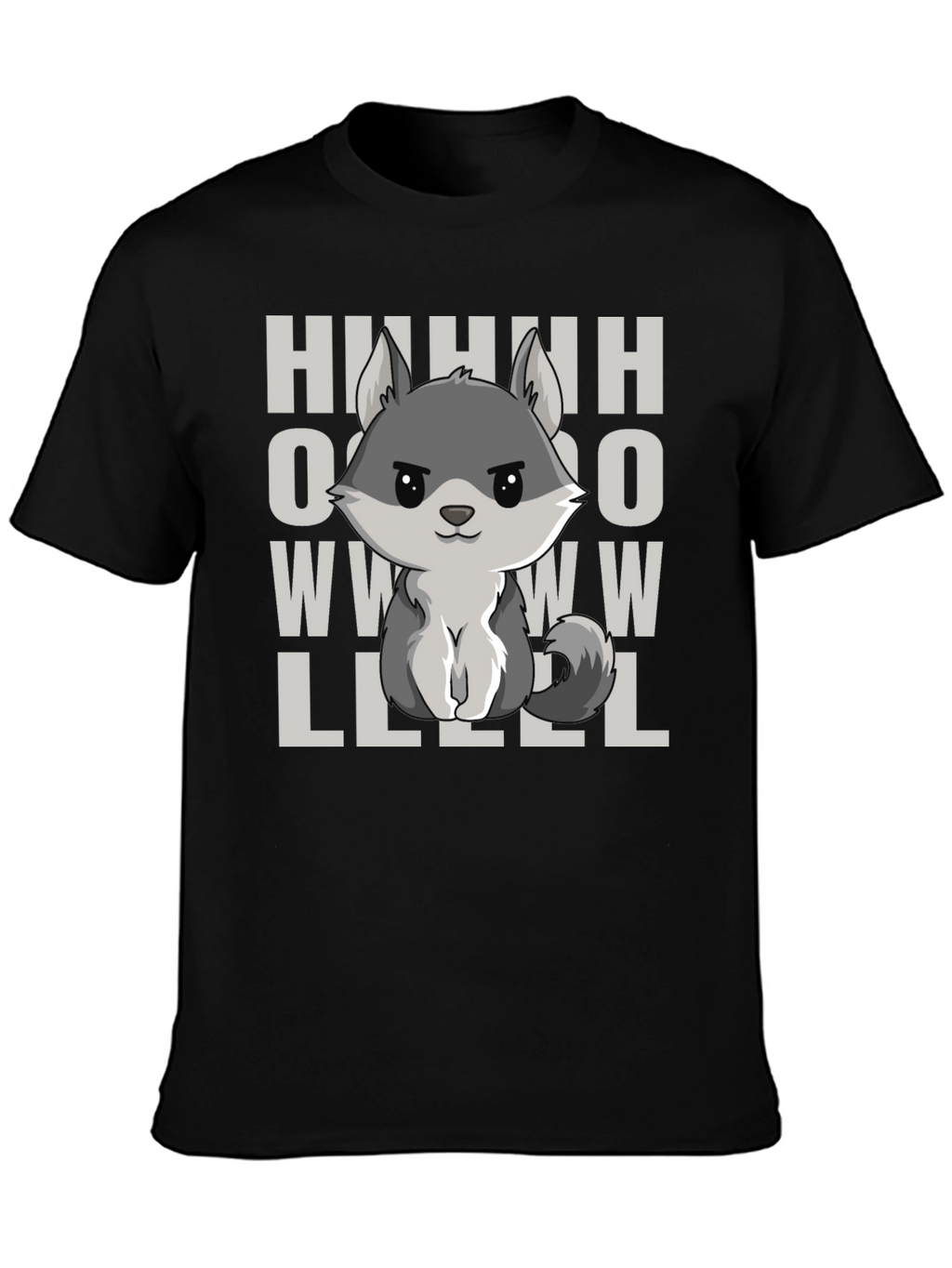 Howl Wolf Graphic T-Shirt