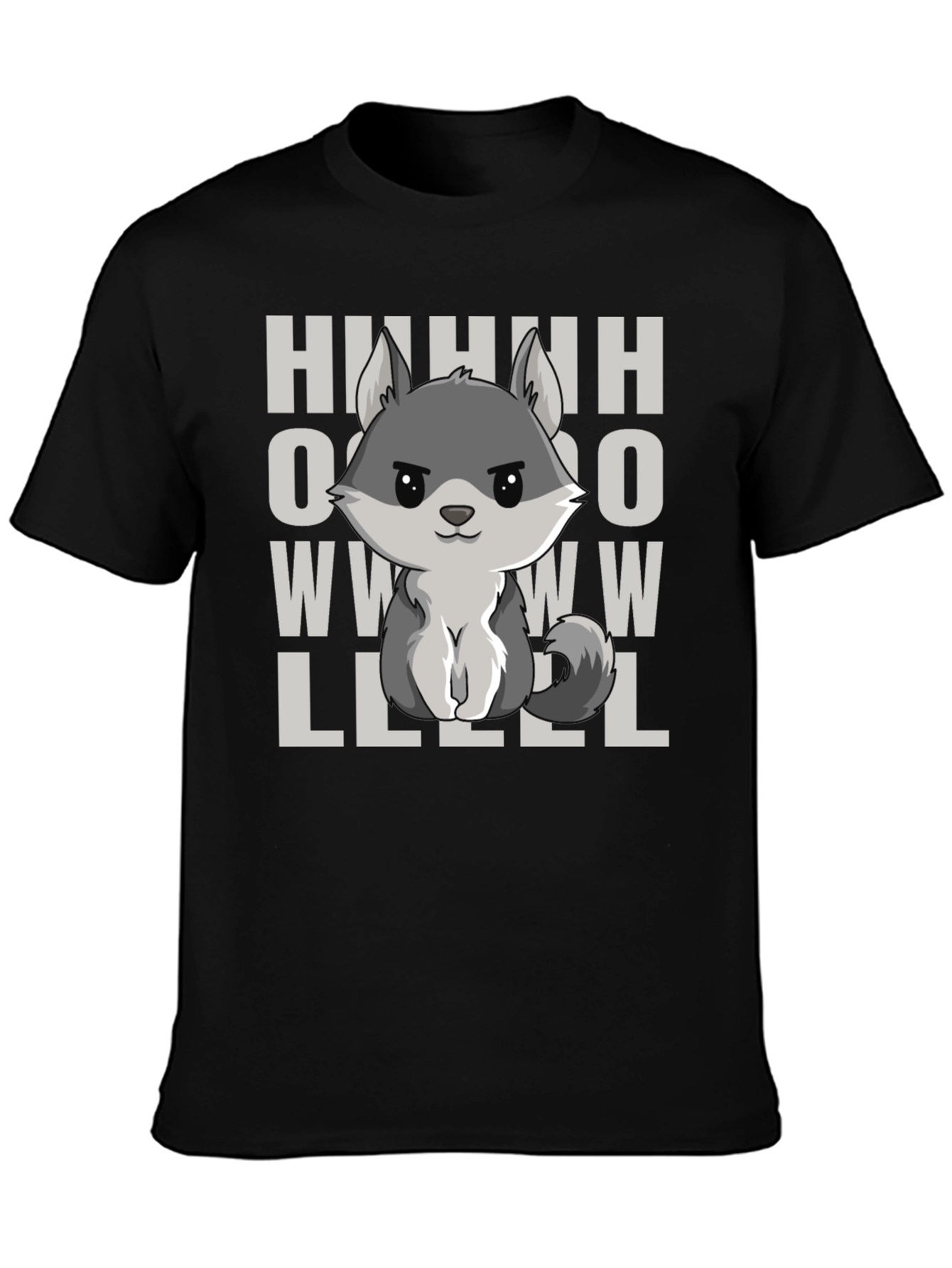 Howl Wolf Graphic T-Shirt