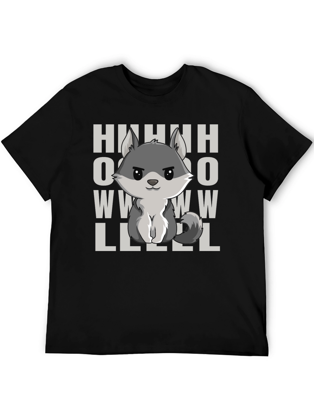 Howl Wolf Graphic T-Shirt