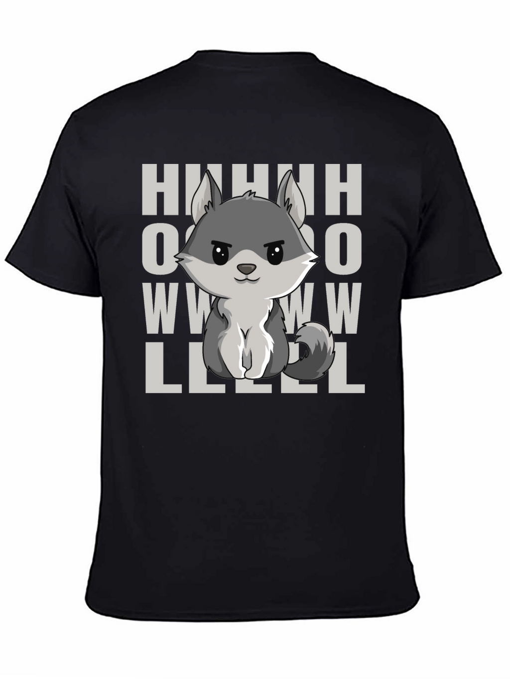 Howl Wolf Graphic T-Shirt