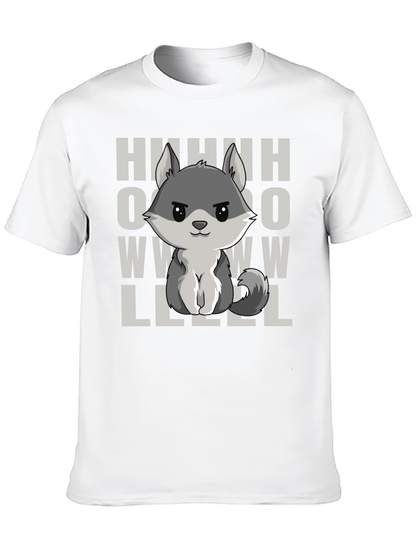 Howl Wolf Graphic T-Shirt