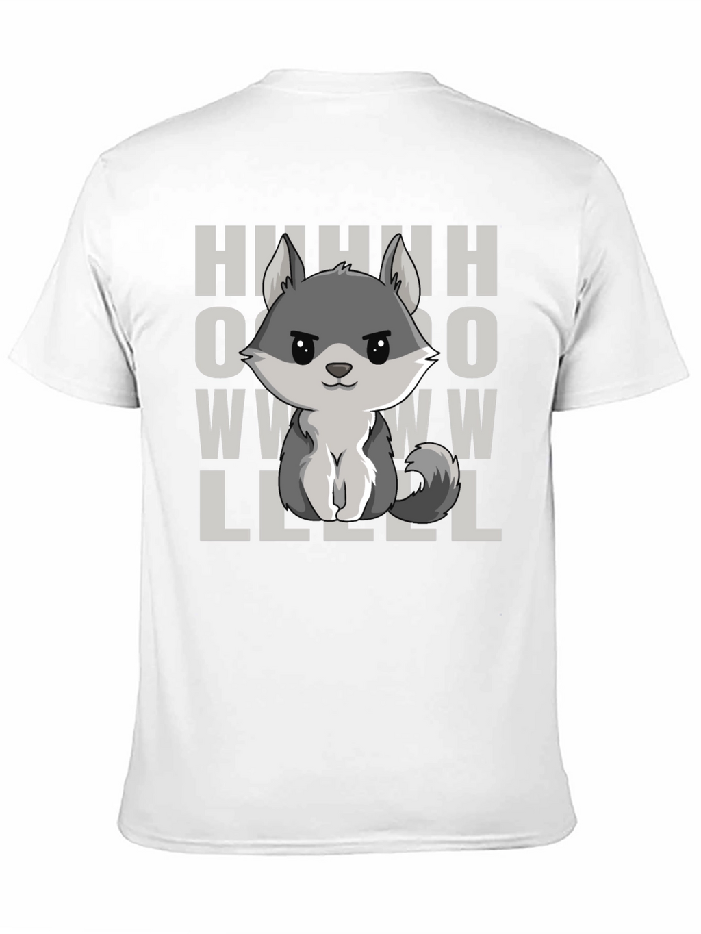 Howl Wolf Graphic T-Shirt