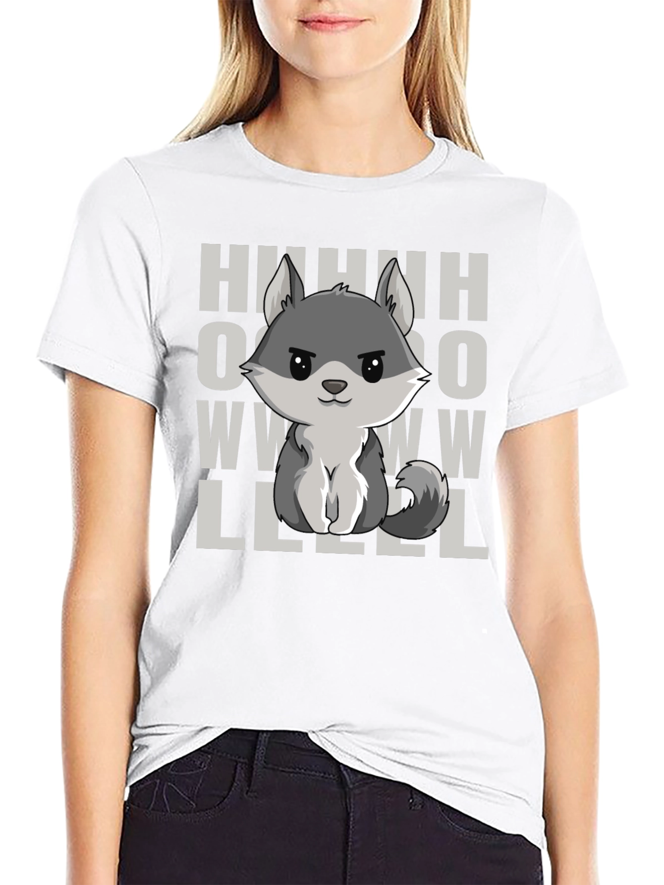Howl Wolf Graphic T-Shirt