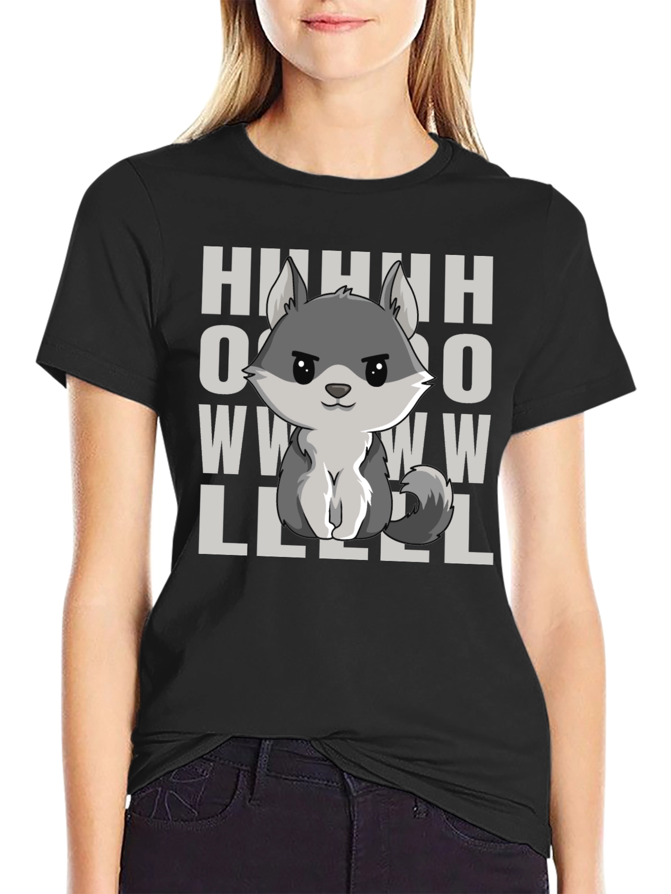 Howl Wolf Graphic T-Shirt