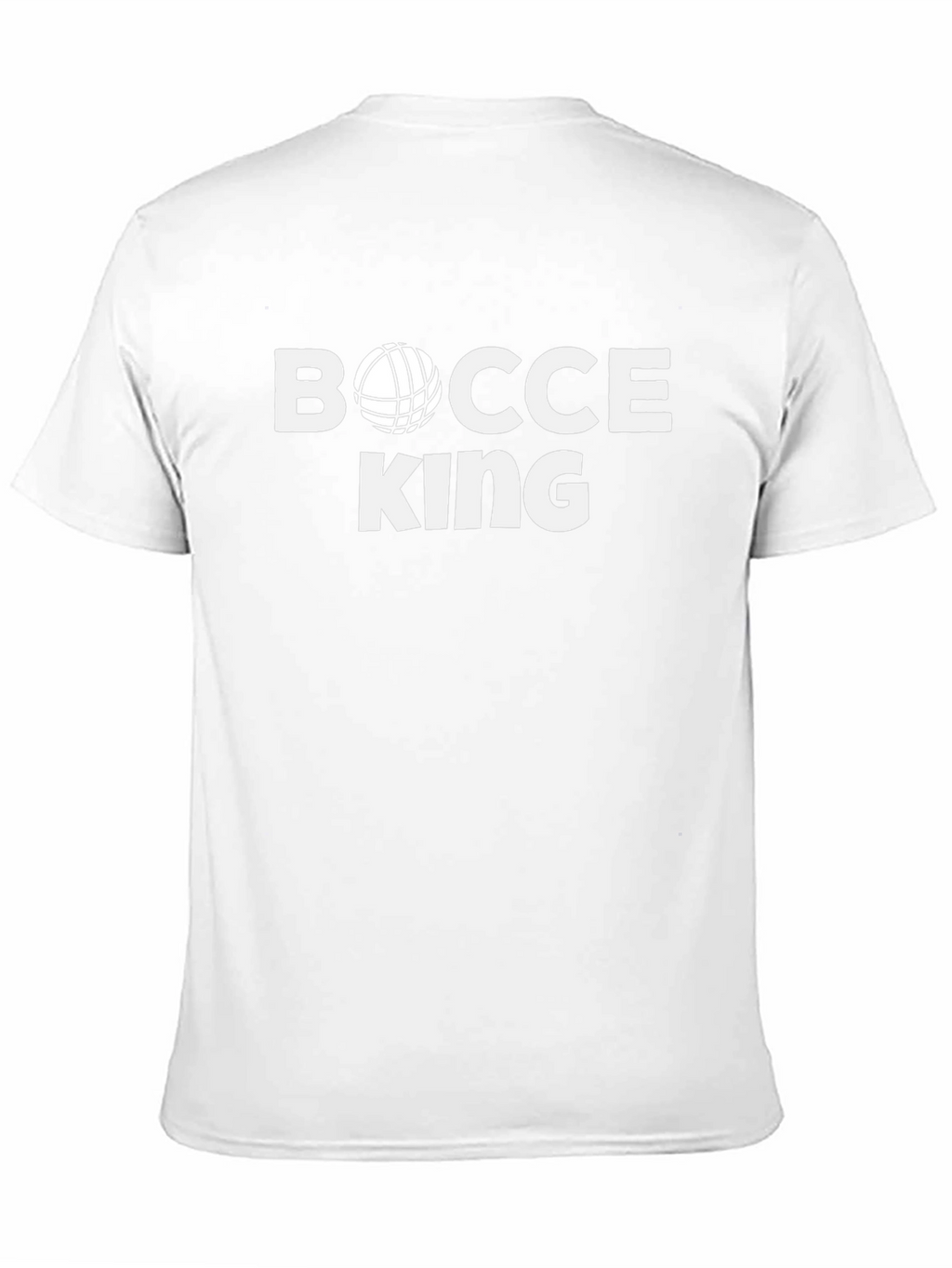 Bocce King T-Shirt - Sports Graphic Tee