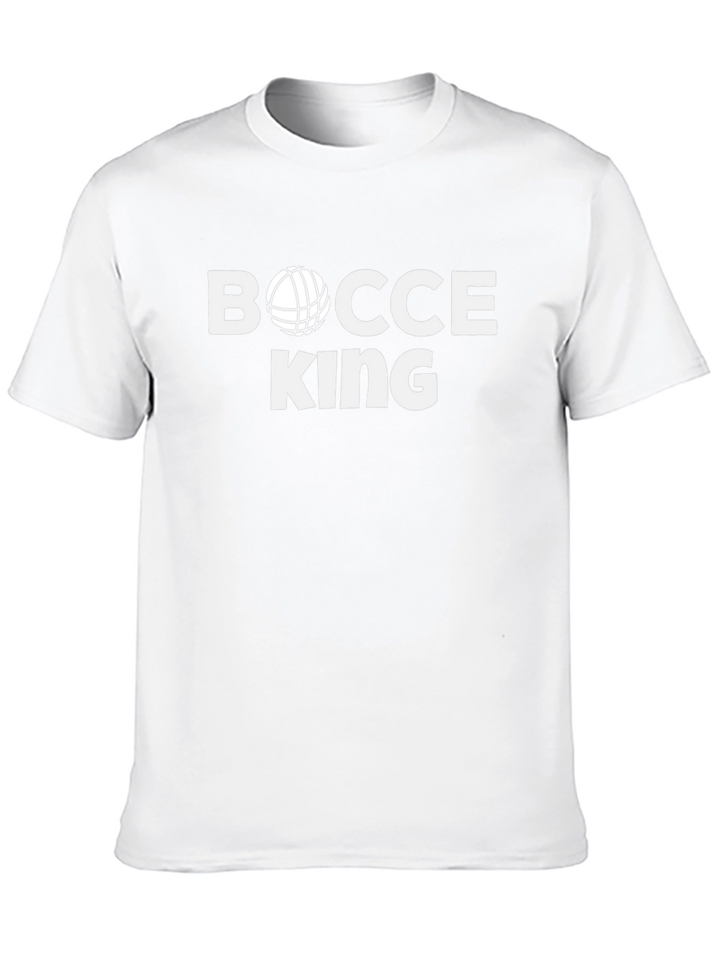 Bocce King T-Shirt - Sports Graphic Tee