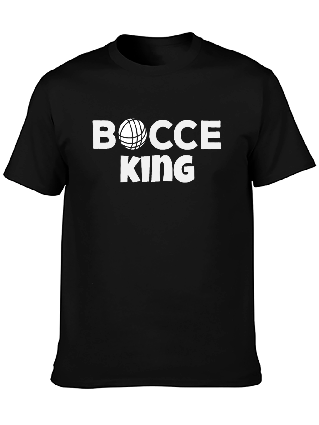 Bocce King T-Shirt - Sports Graphic Tee