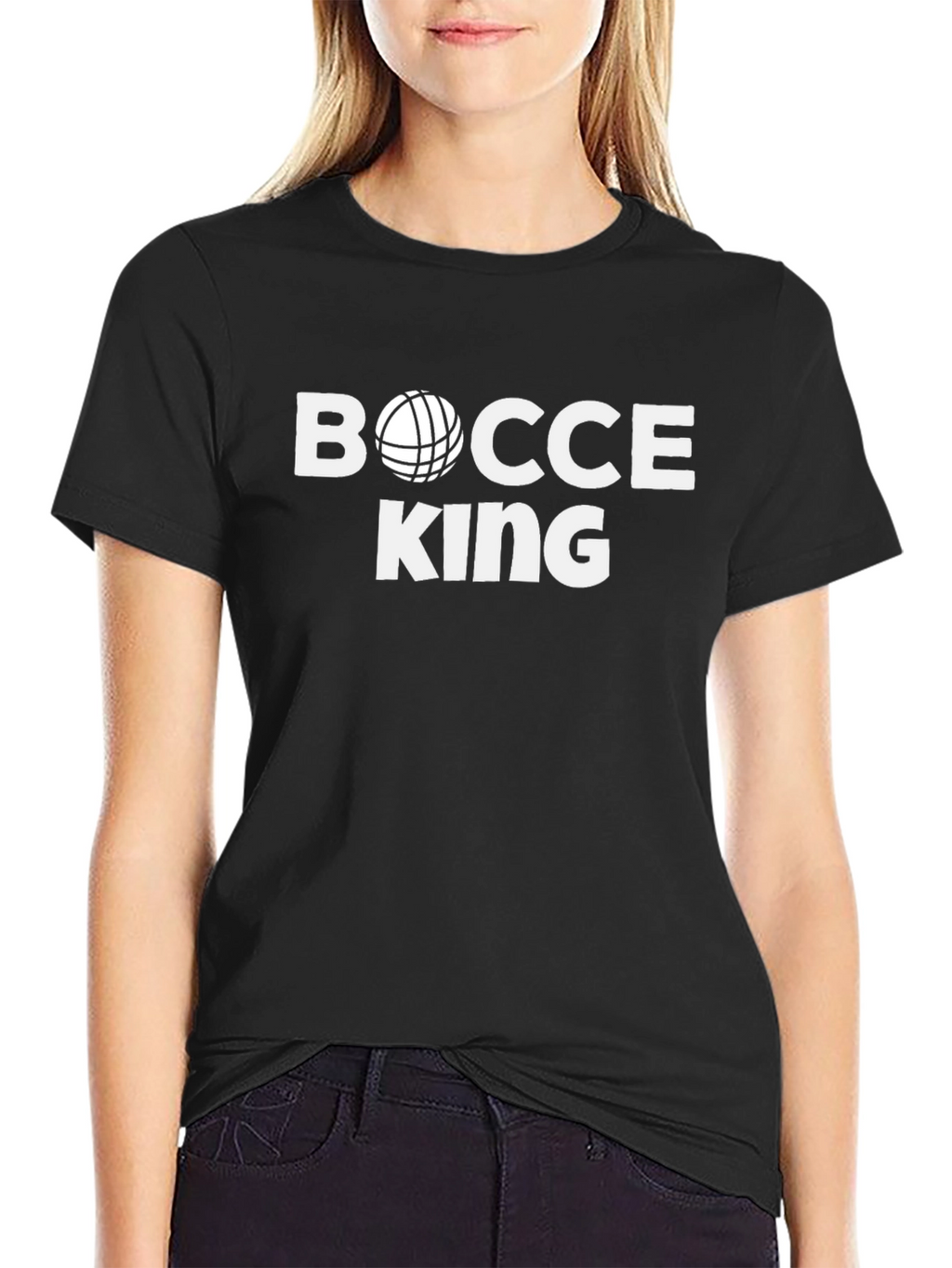 Bocce King T-Shirt - Sports Graphic Tee