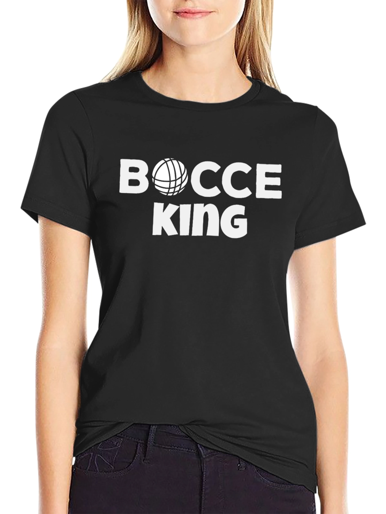 Bocce King T-Shirt - Sports Graphic Tee