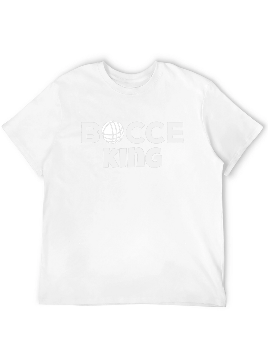 Bocce King T-Shirt - Sports Graphic Tee