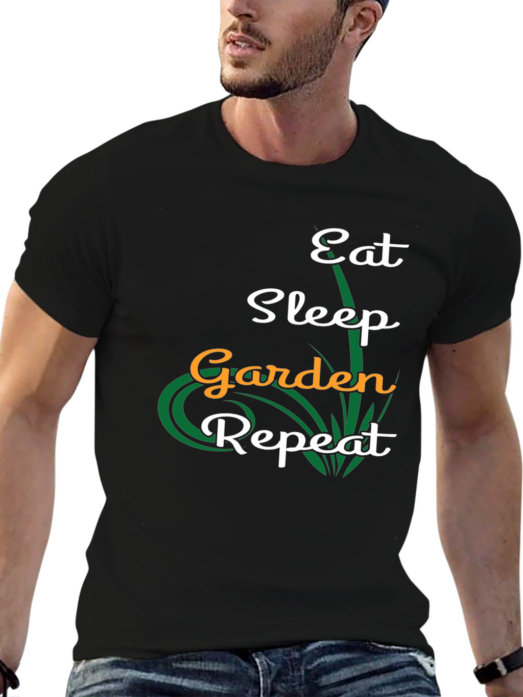 Eat Sleep Garden Repeat T-Shirt