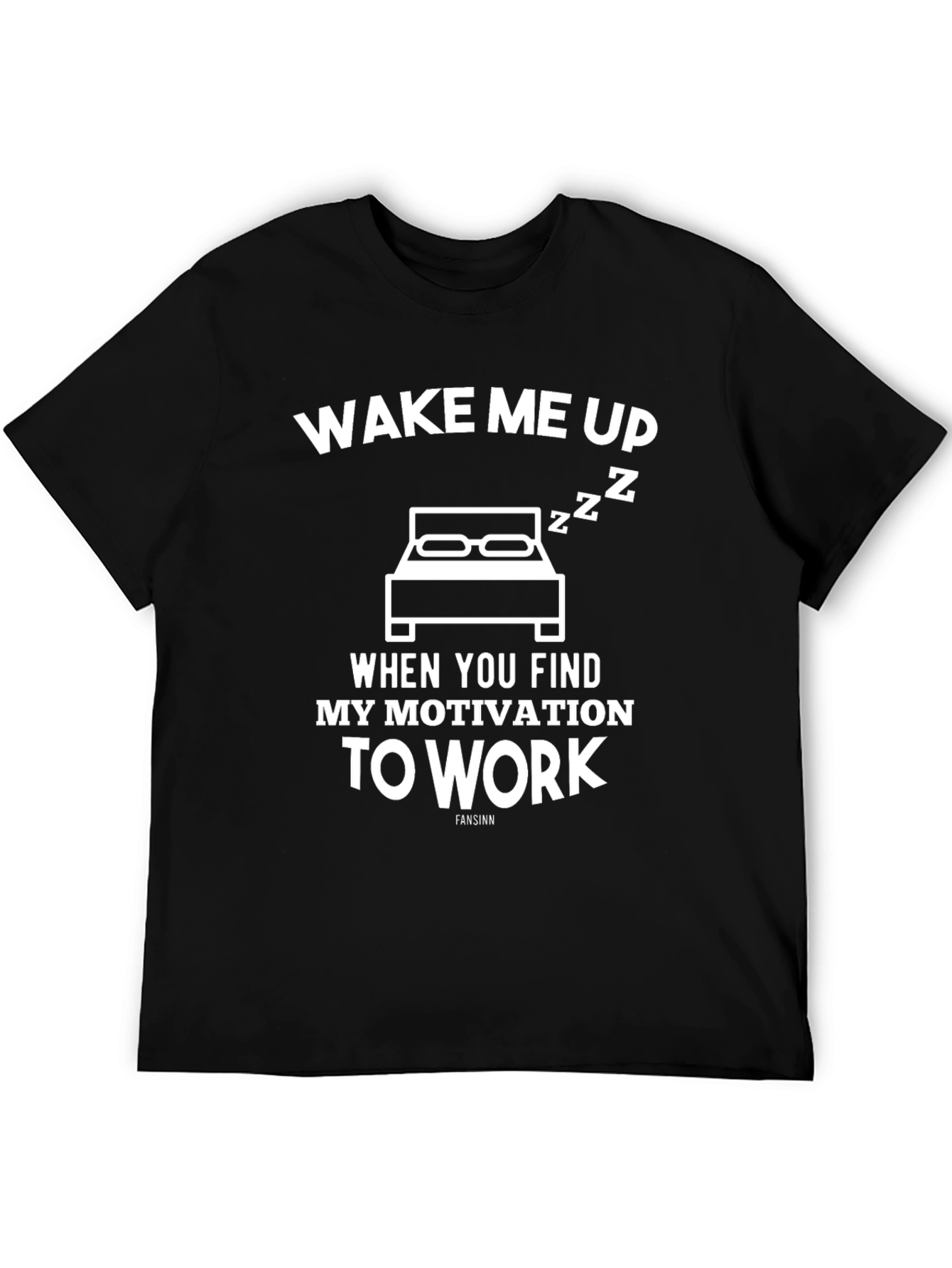 Wake Me Up Funny Graphic T-Shirt