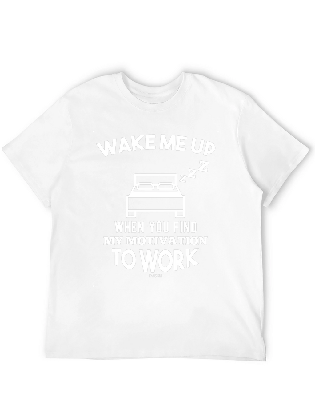 Wake Me Up Funny Graphic T-Shirt