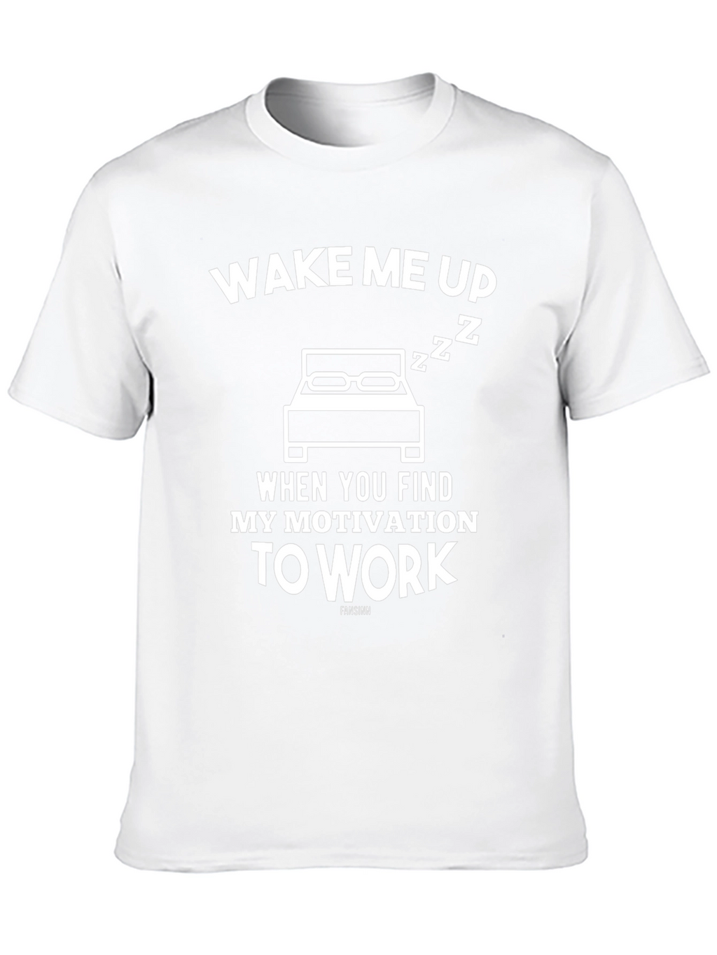 Wake Me Up Funny Graphic T-Shirt
