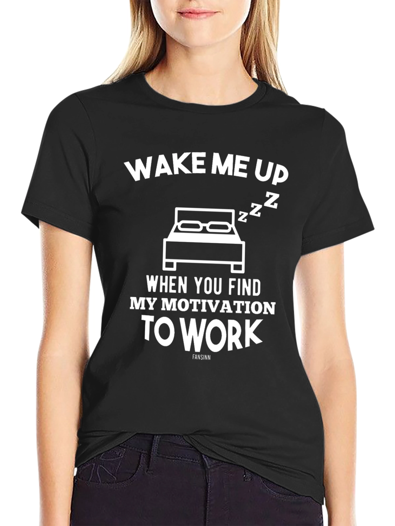 Wake Me Up Funny Graphic T-Shirt