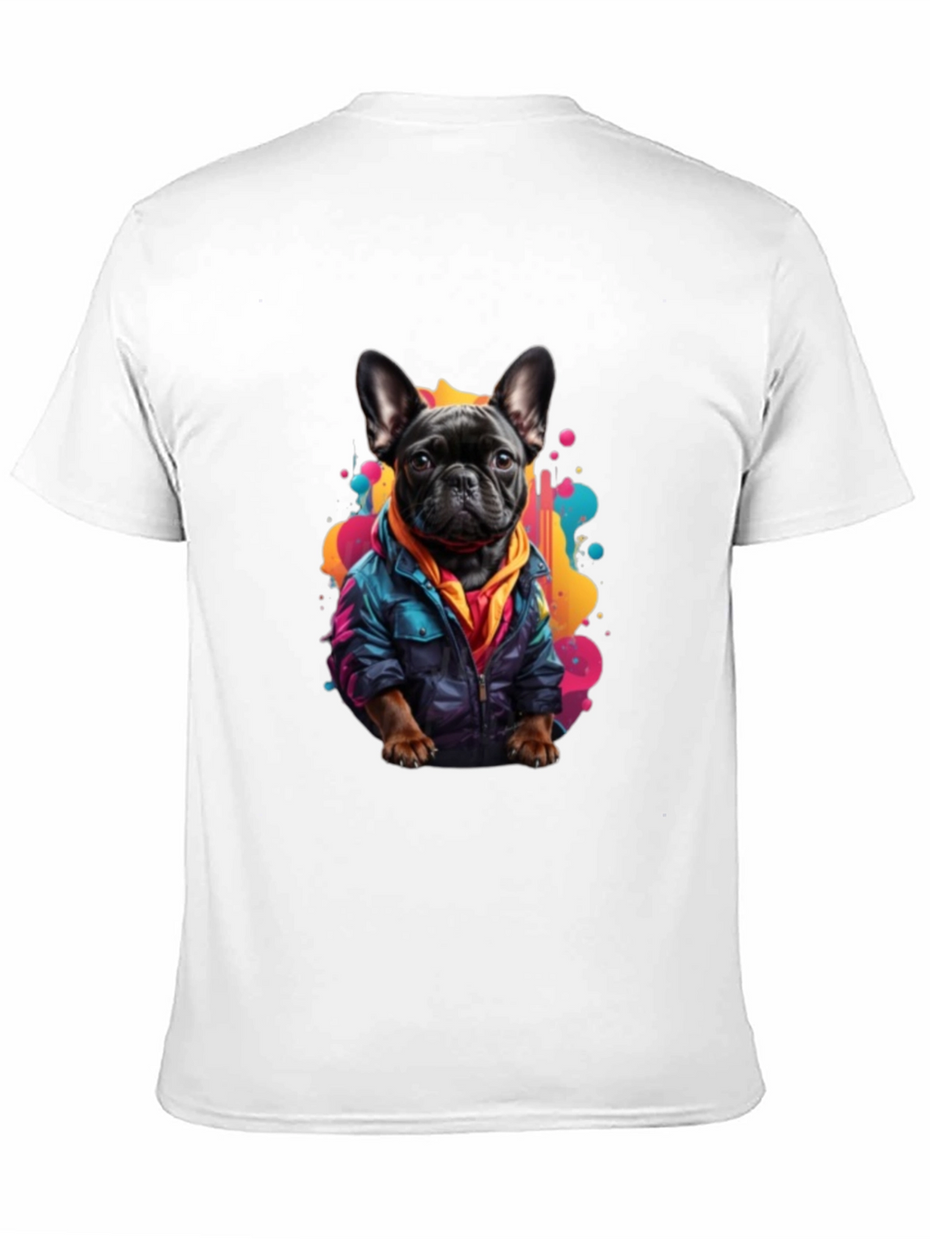 Dog in Jacket Graphic Tee