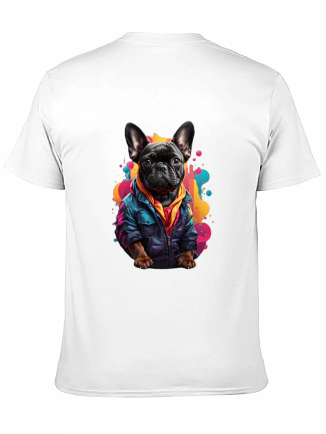 Dog in Jacket Graphic Tee