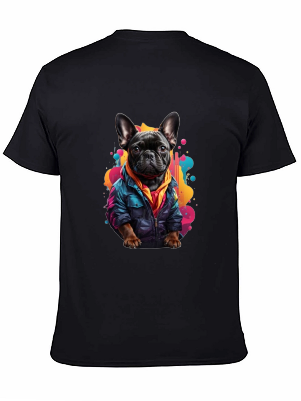Dog in Jacket Graphic Tee