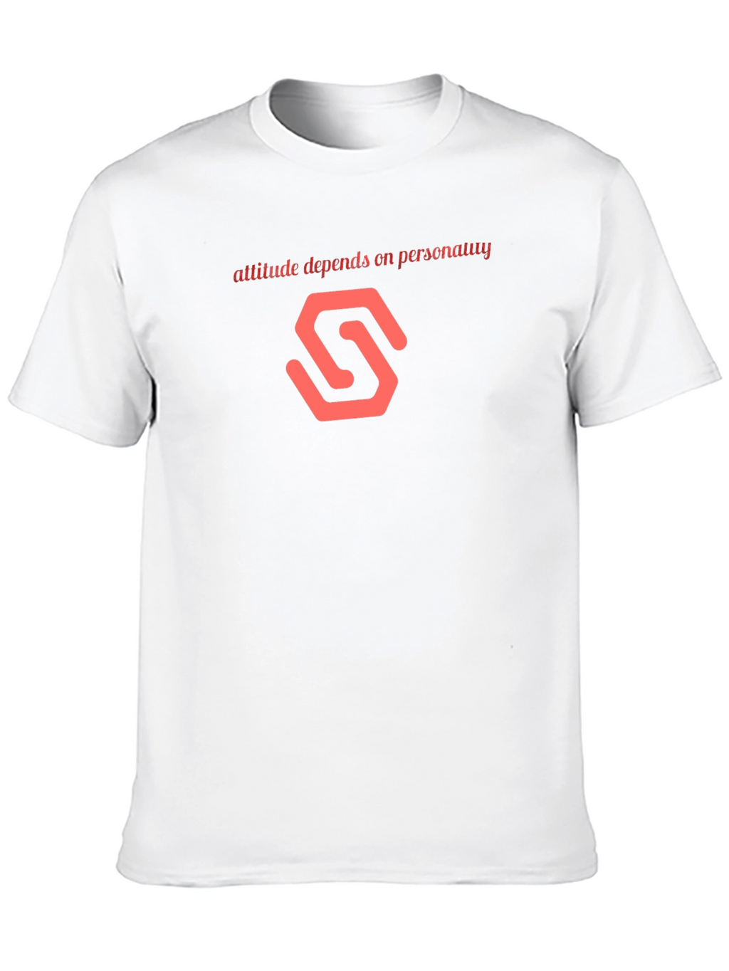 Attitude Personality Tee - Cool Graphic Print Shirt