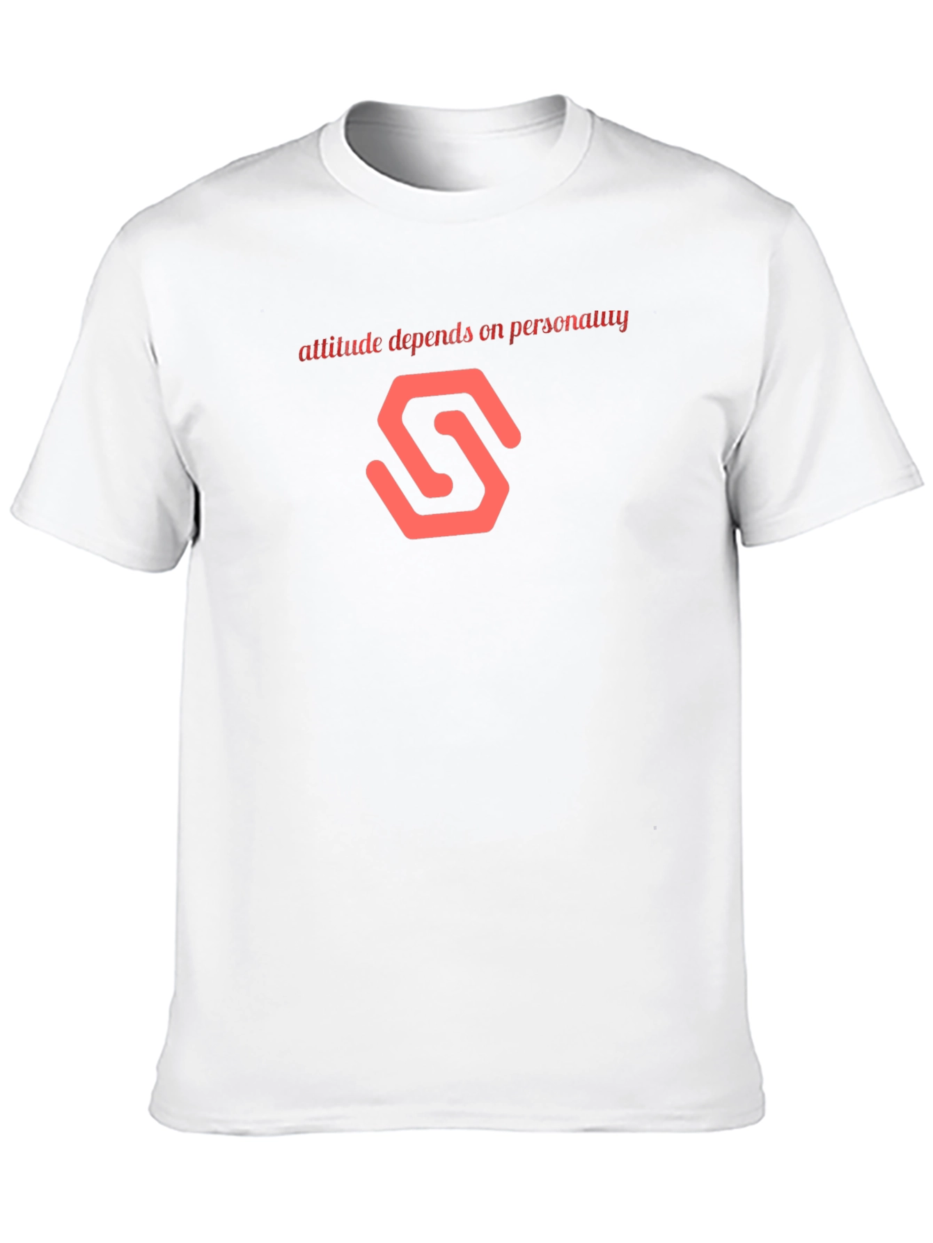Attitude Personality Tee - Cool Graphic Print Shirt