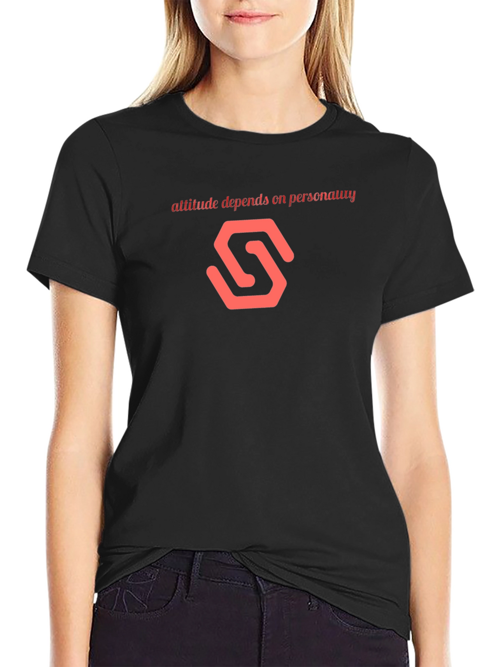 Attitude Personality Tee - Cool Graphic Print Shirt