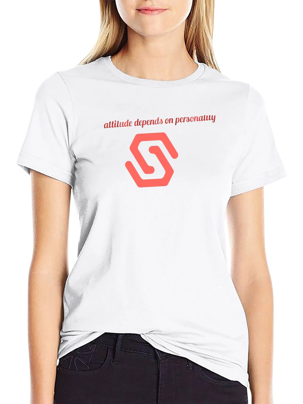 Attitude Personality Tee - Cool Graphic Print Shirt