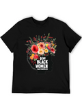 Dear Black Women Floral T-Shirt