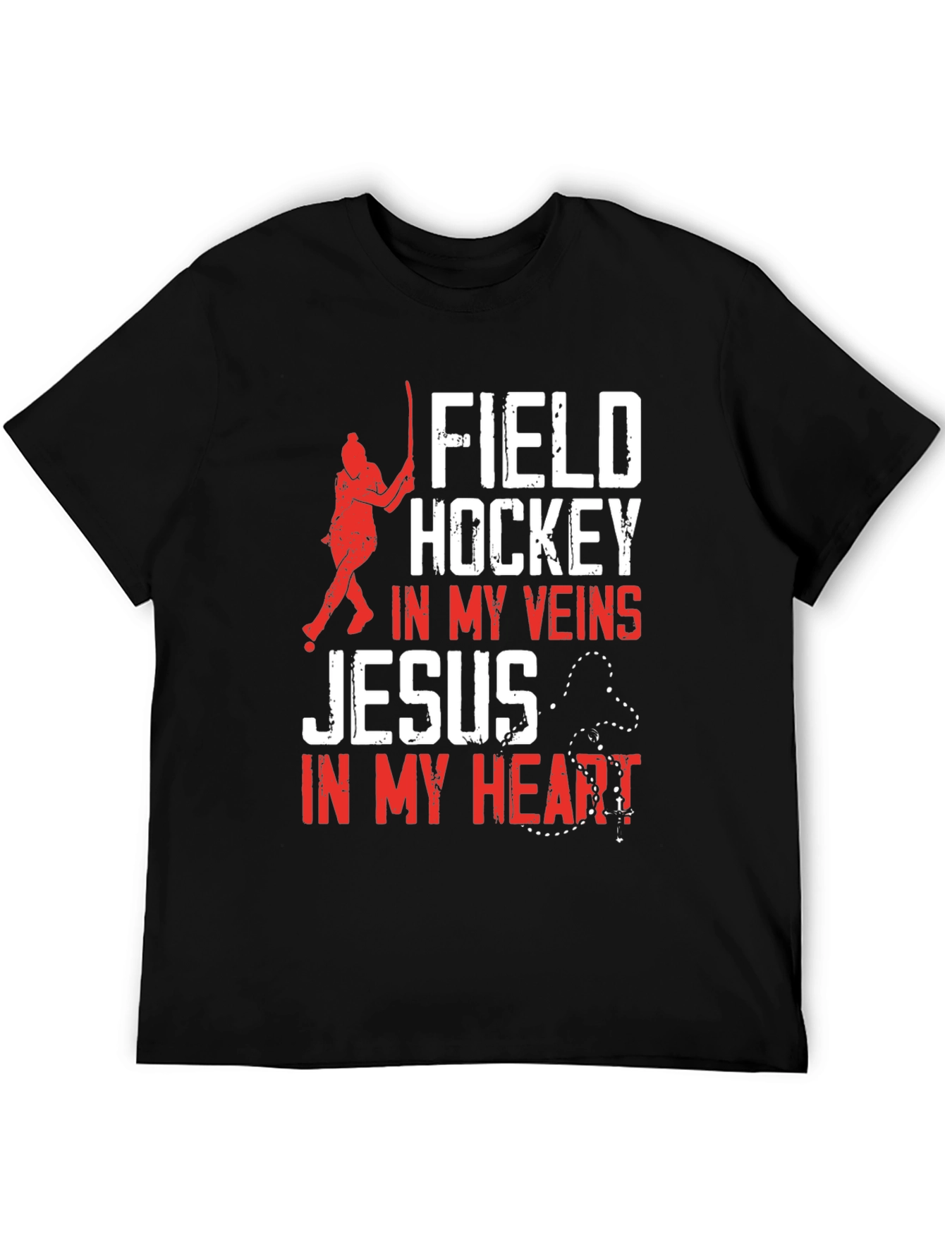 Field Hockey & Jesus T-Shirt