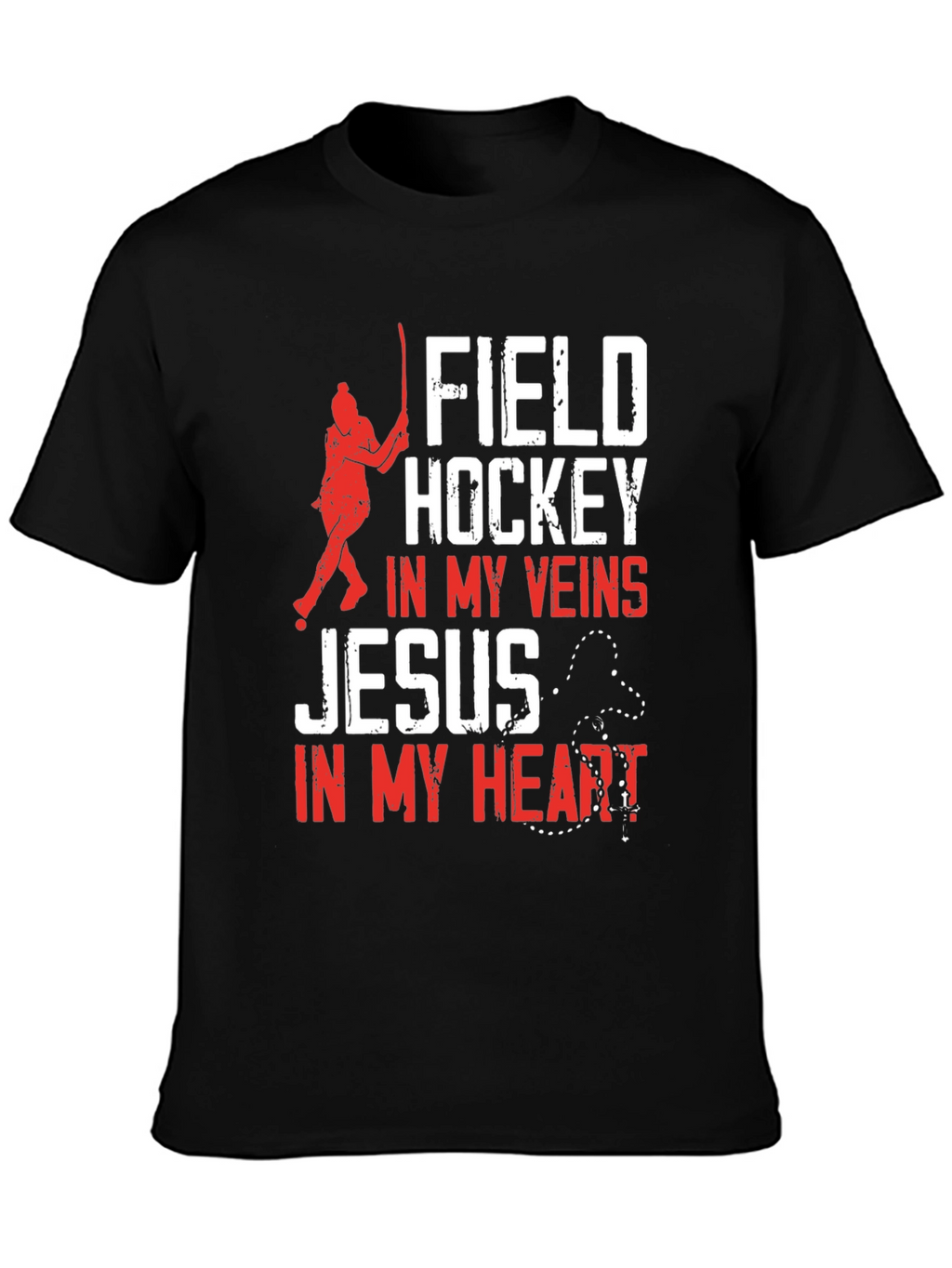 Field Hockey & Jesus T-Shirt