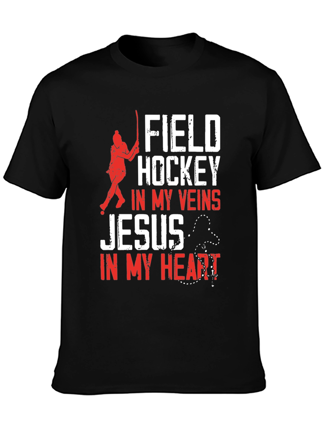 Field Hockey & Jesus T-Shirt
