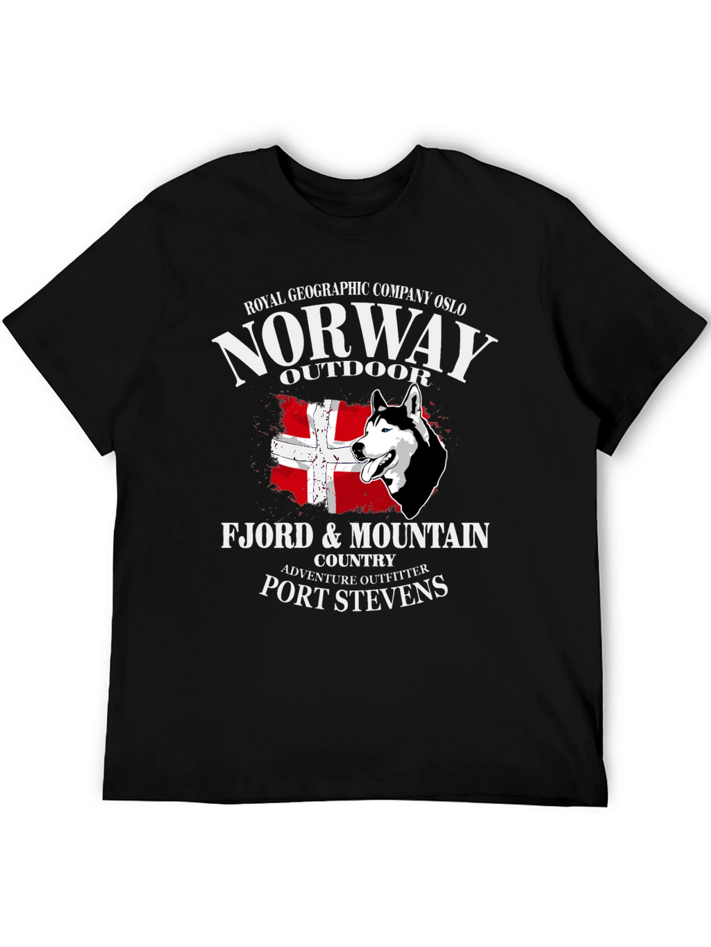 Norway Outdoor T-Shirt - Royal Geographic Company