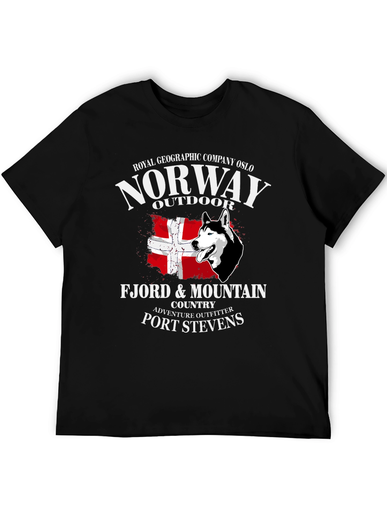 Norway Outdoor T-Shirt - Royal Geographic Company