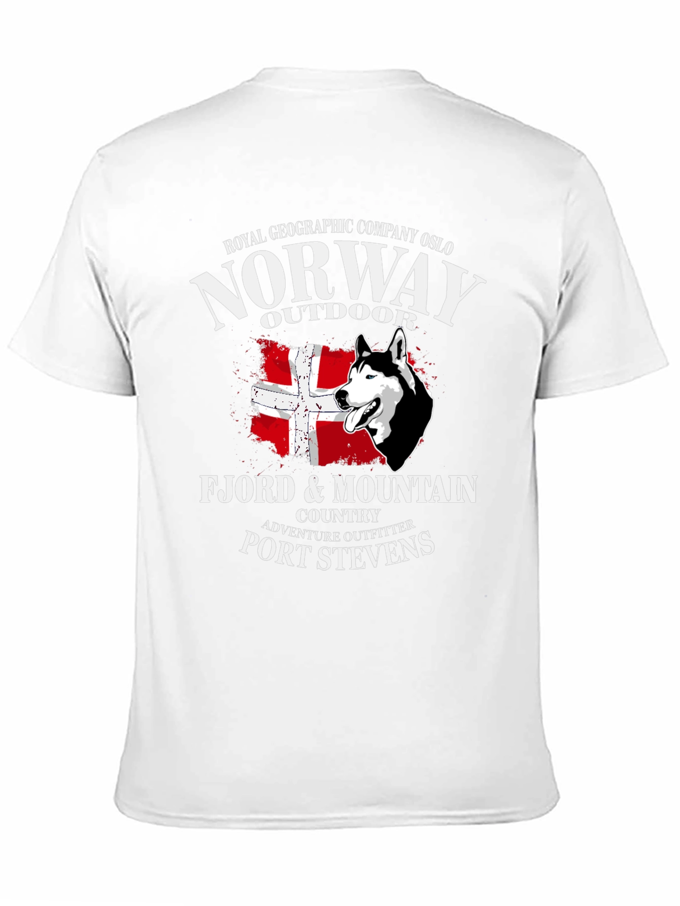 Norway Outdoor T-Shirt - Royal Geographic Company