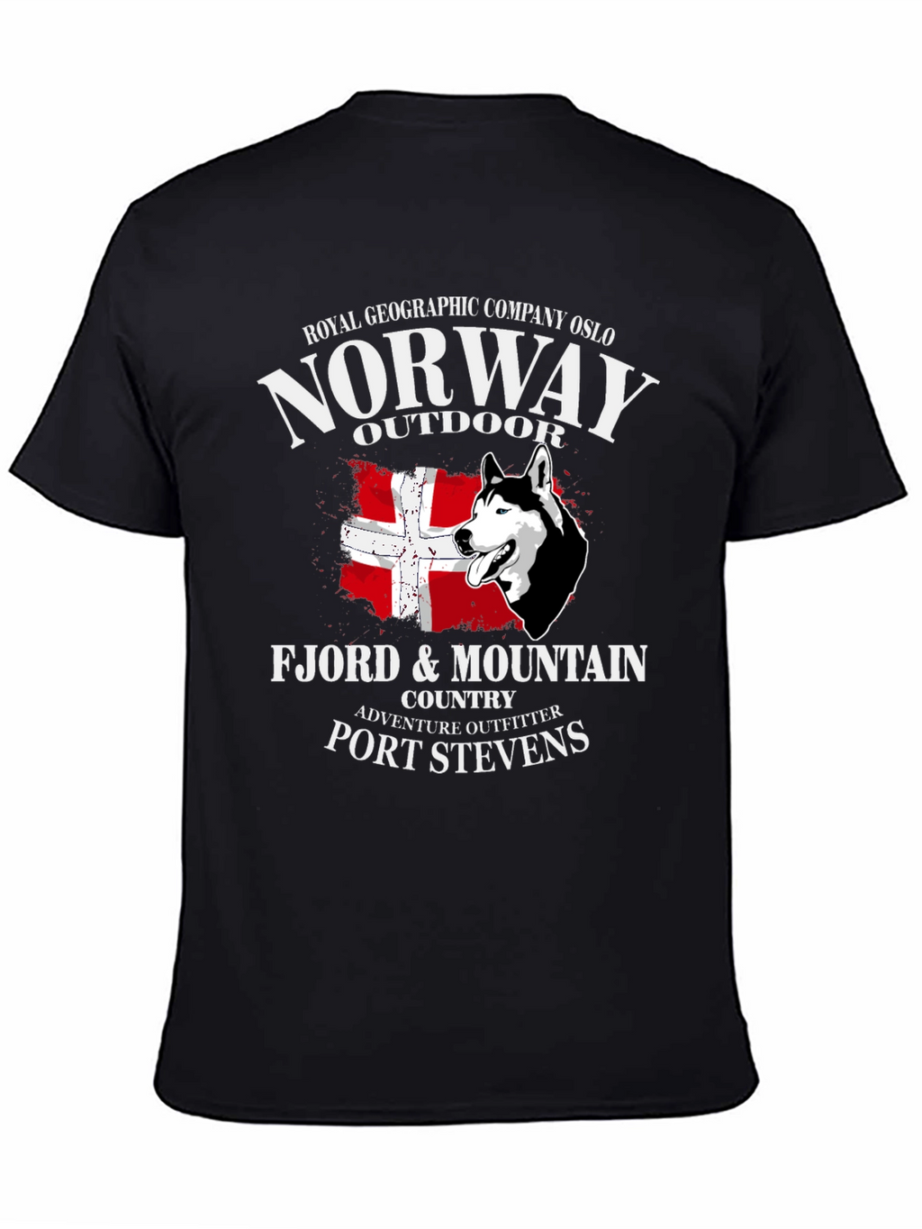 Norway Outdoor T-Shirt - Royal Geographic Company