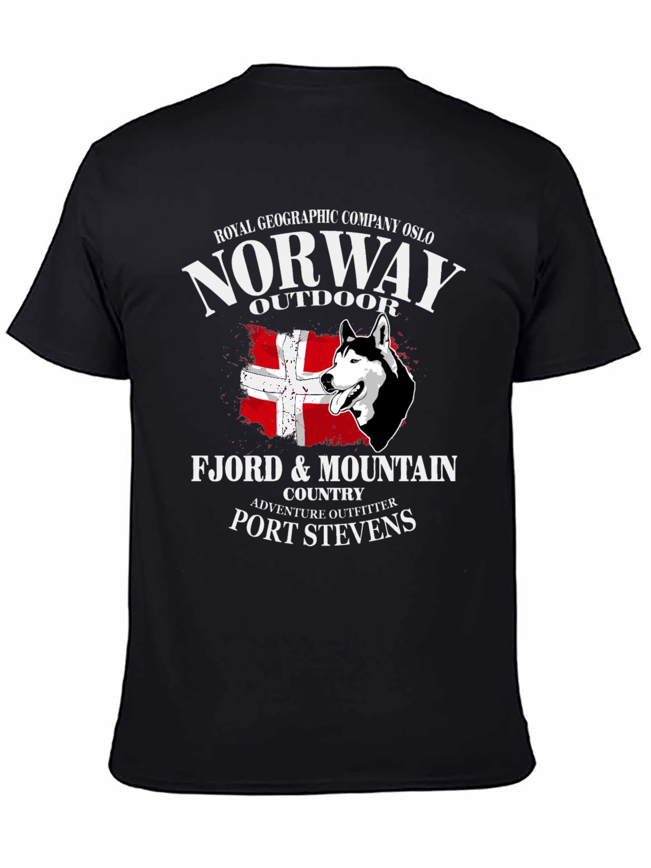 Norway Outdoor T-Shirt - Royal Geographic Company