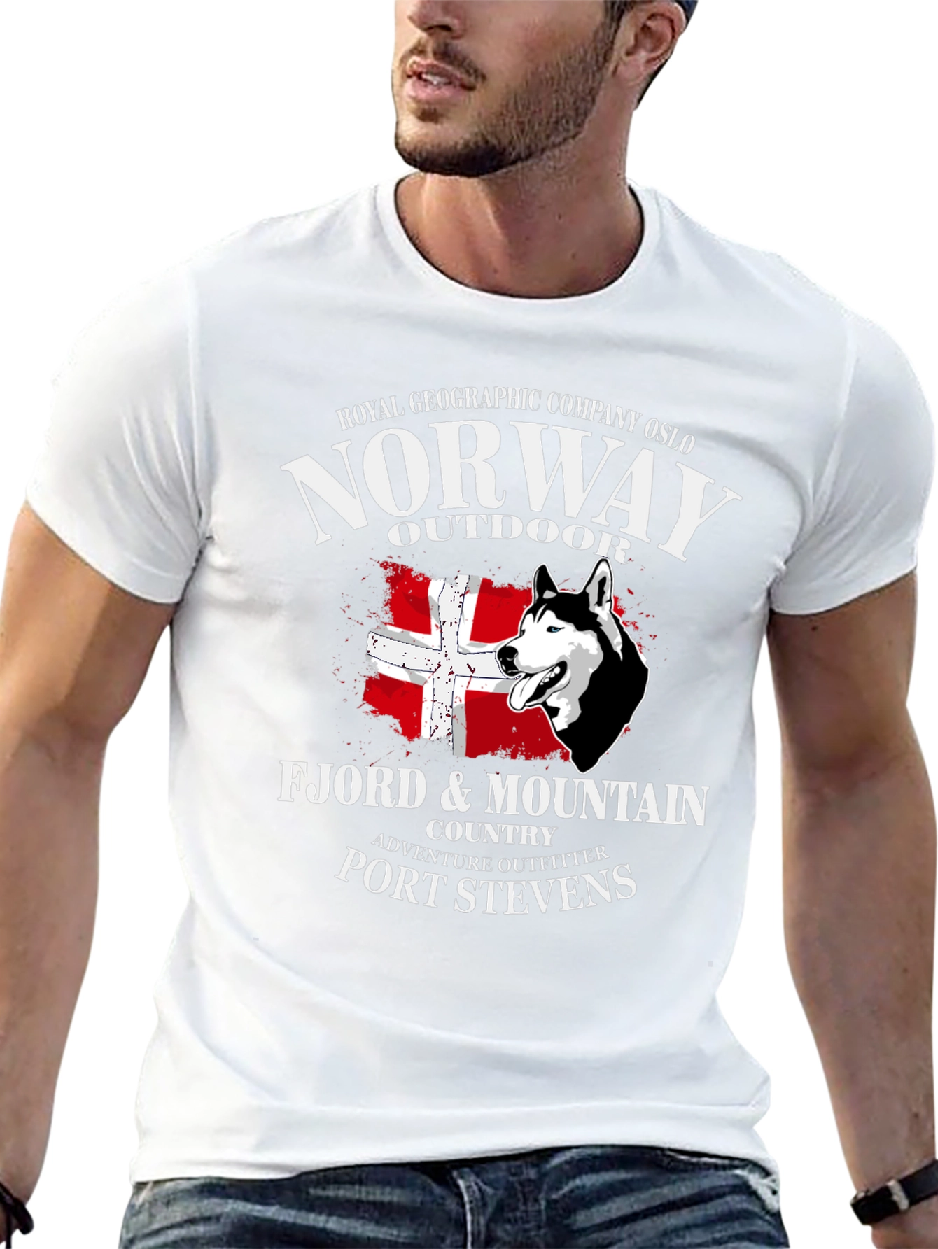 Norway Outdoor T-Shirt - Royal Geographic Company