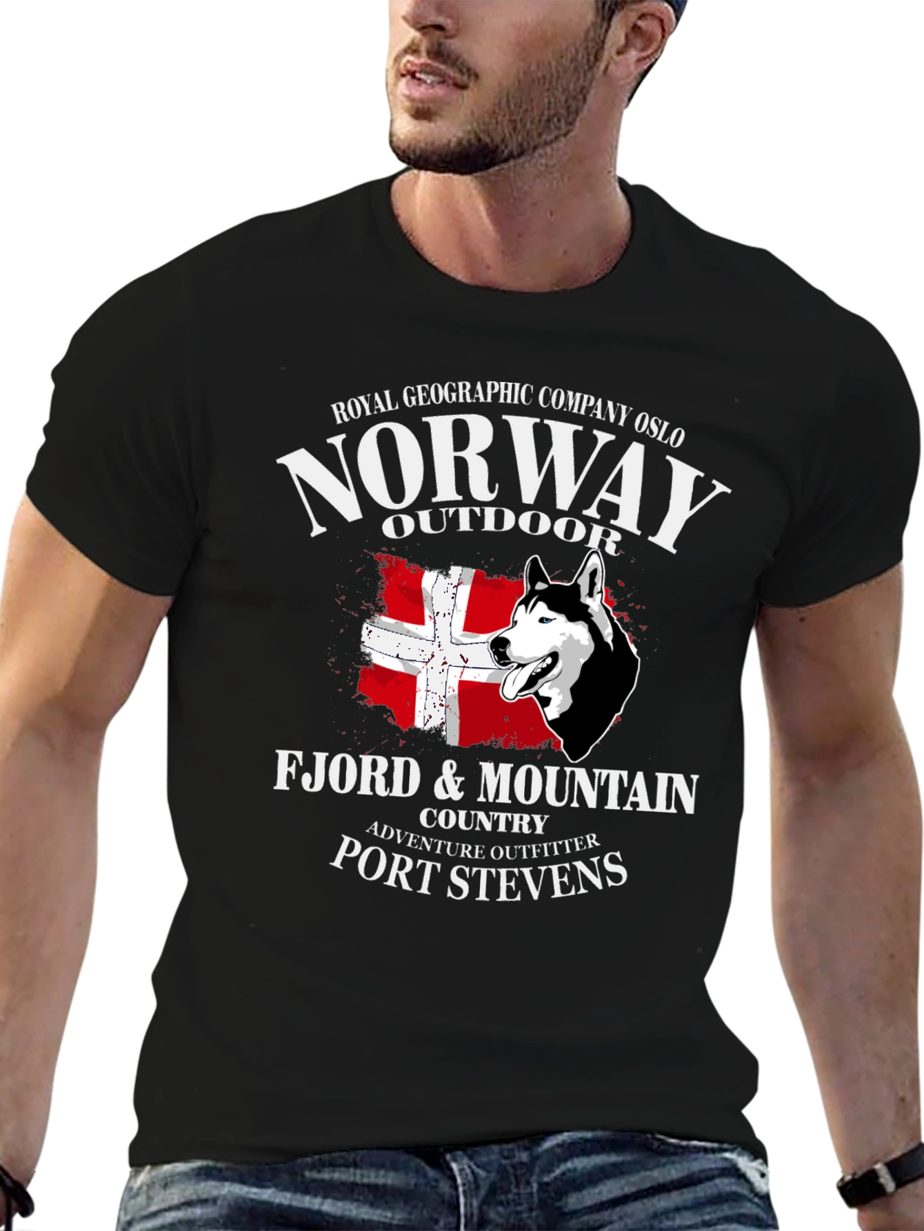 Norway Outdoor T-Shirt - Royal Geographic Company