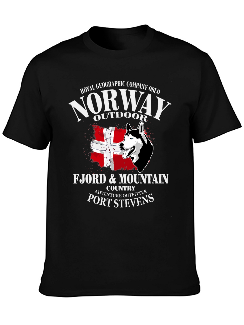 Norway Outdoor T-Shirt - Royal Geographic Company