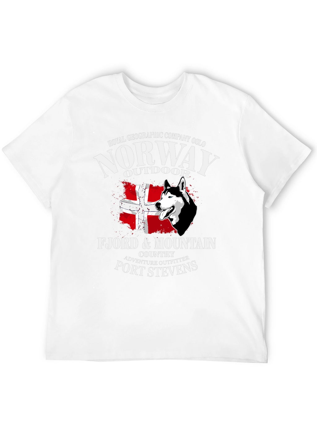 Norway Outdoor T-Shirt - Royal Geographic Company