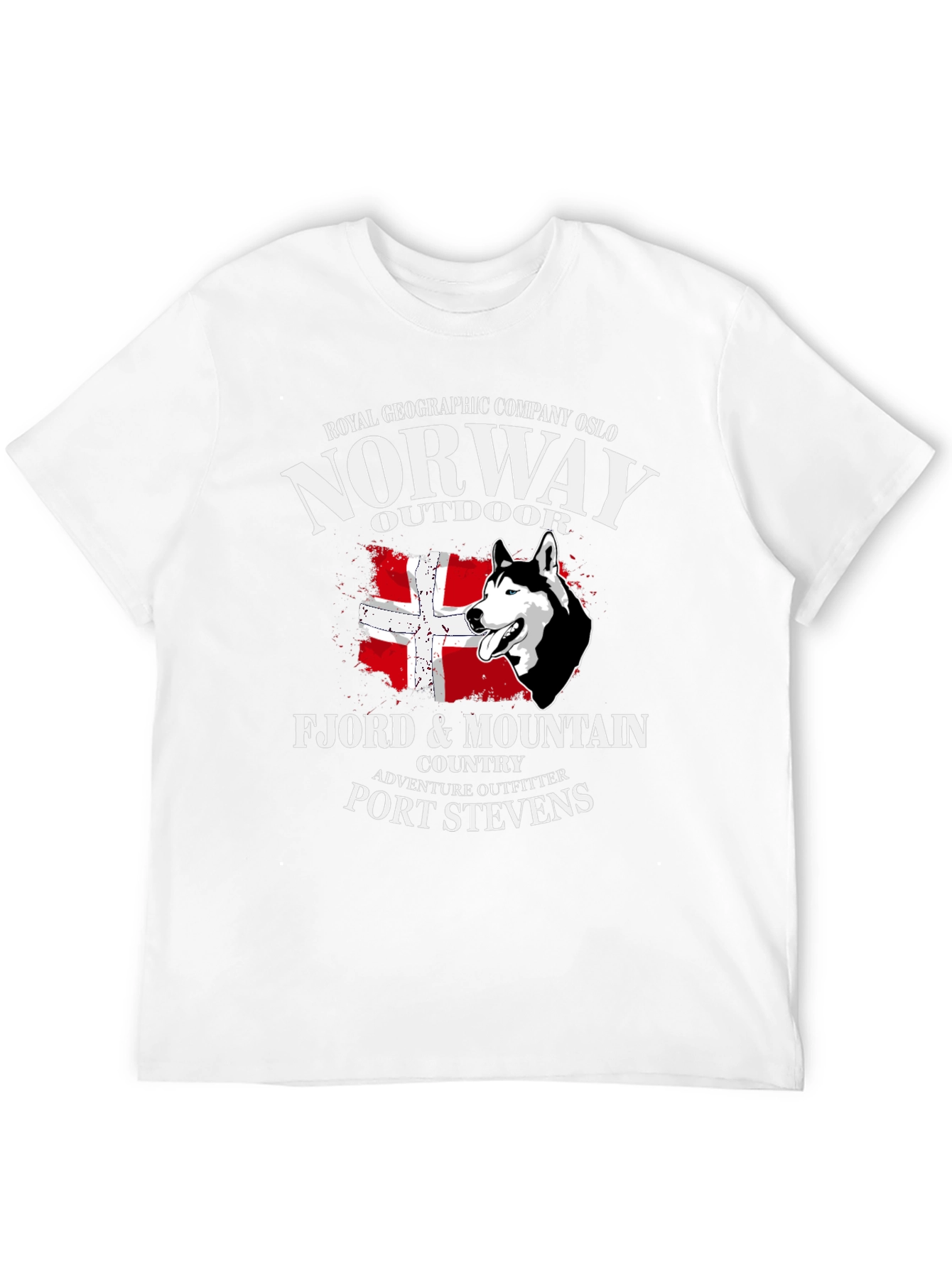 Norway Outdoor T-Shirt - Royal Geographic Company