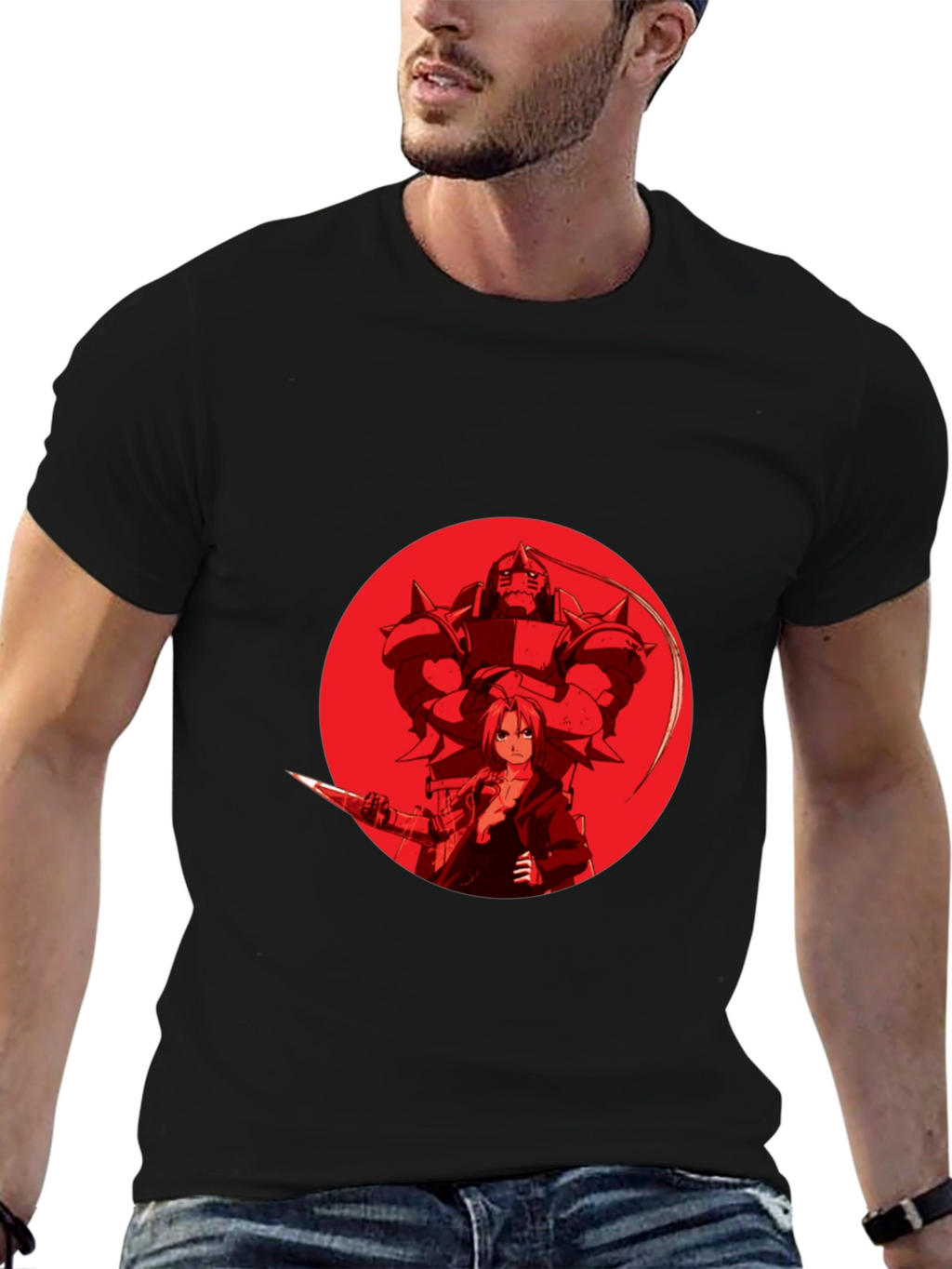 Anime Graphic Tee - Fullmetal Alchemist T-Shirt